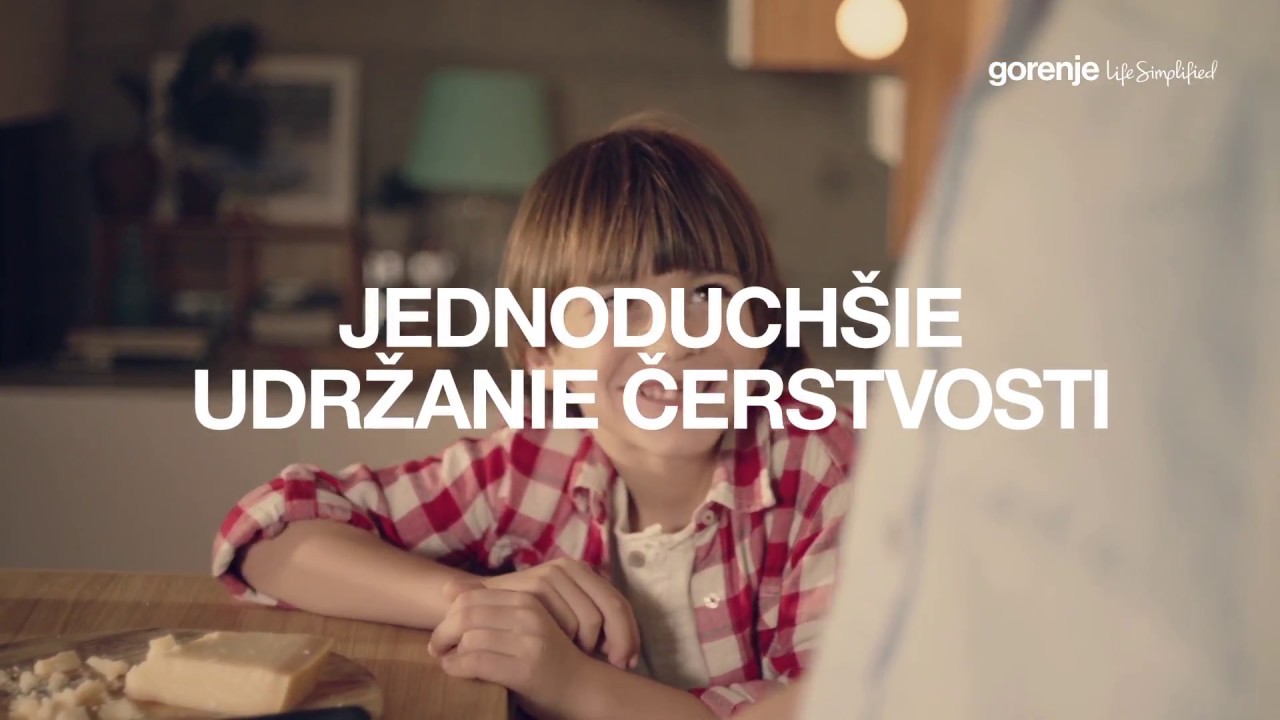 Vstavané chladničky s mrazničkou gorenje udrží vaše jedlo dlhšie čerstvé