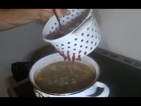 Zavářka do polévky z vepřové sleziny