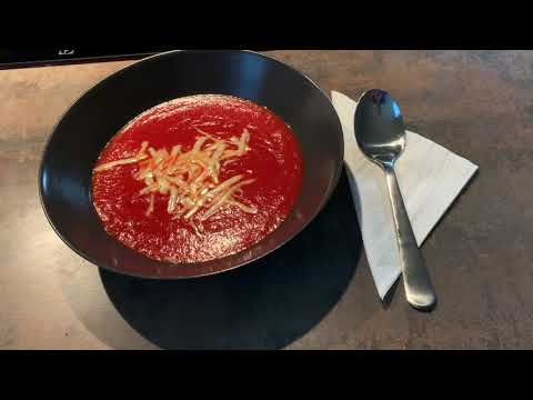 Klasická paradajková polievka, rýchly recept