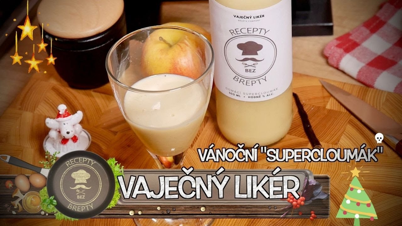 VAJEČNÝ LIKÉR ANEB VÁNOČNÍ SUPERCLOUMÁK! NÁPOJ PRO POHODOVÉ VÁNOCE ❤️