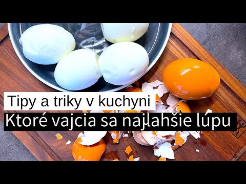 Ako uvariť vajcia natvrdo | BOMBA TRIK s varením čerstvých vajec | Triky do kuchyne | Recepty CVR