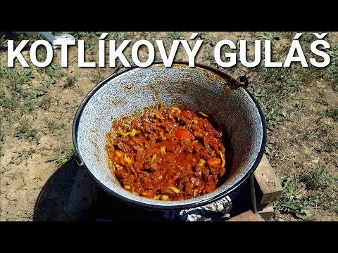 Ako uvariť ten najlepší kotlíkový guláš z hovädzieho mäsa . Gulas na dedine.