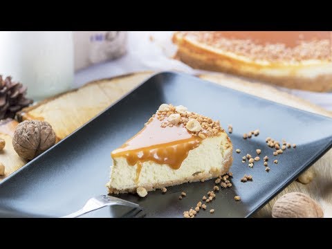 Zdravšie sladenie - Nerozhodný cheesecake / recept na cheesecake so slaným karamelom