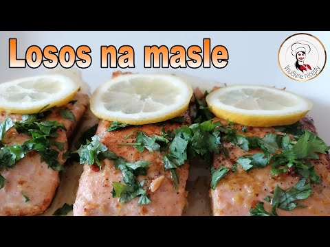 Losos na masle | Salmon with butter | Vnučkine recepty