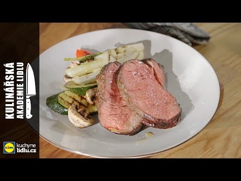 Roast beef – pečený roštěnec - Roman Paulus - Kulinářská Akademie Lidlu