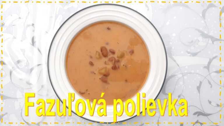 Maďarská fazuľová polievka s údeným mäsom
