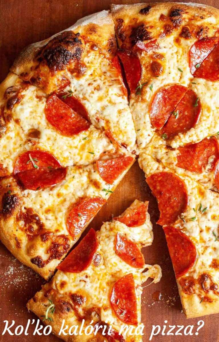 Koľko kalórií ma pizza?