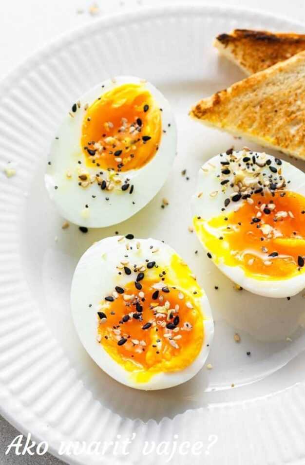 Ako uvariť vajce?