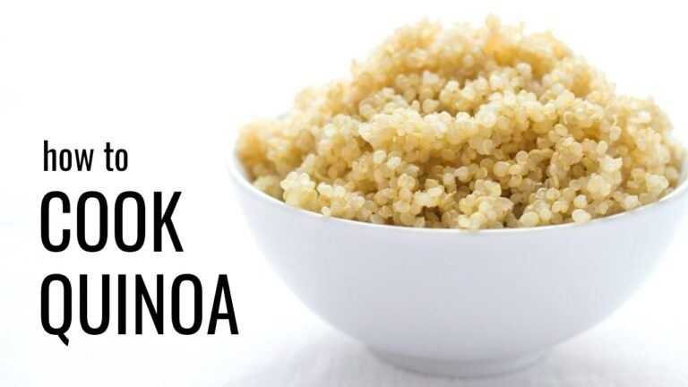 Ako uvariť quinou?