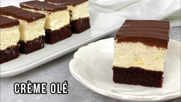 Jednoduchá torta Créme Olé