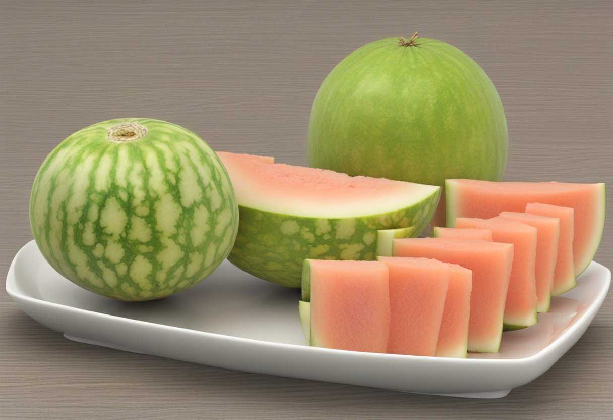 Ako nakrájať melón na kocky?