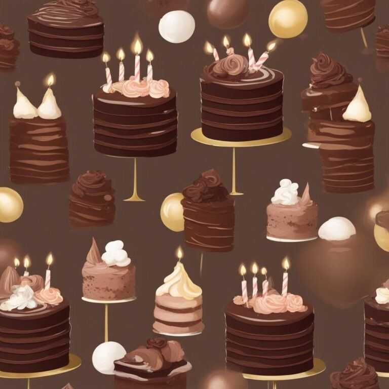 Čokoládová torta k narodeninam