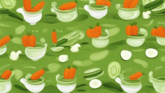 Cuketová polievka s mrkvou