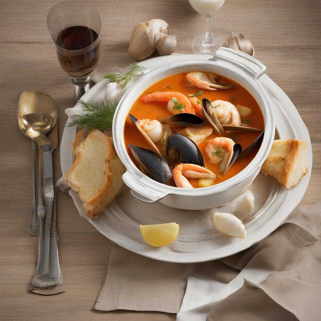 Francúzska Bujabéza (Bouillabaisse)