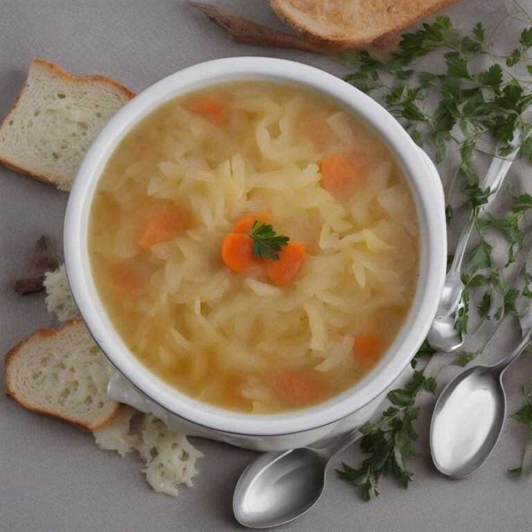 Hustá slovinská polievka z kyslej kapusty (Jota)
