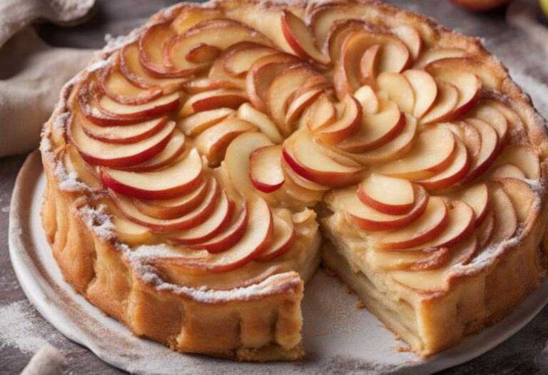 Jablkový koláč z lístkoveho cesta
