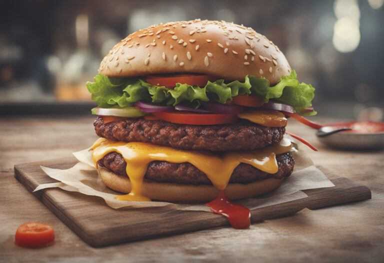 Koľko kalórií má hamburger?