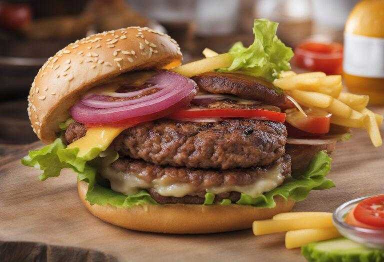Koľko kalórií má hovädzí burger?