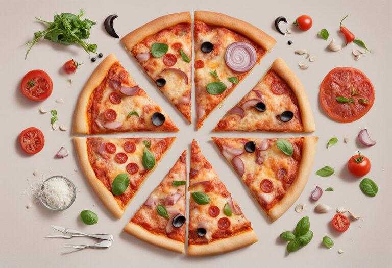 Koľko kalórií má trojuholník pizze?