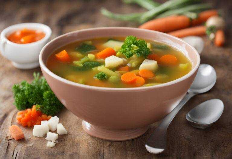 Koľko kalórií má zeleninová polievka?