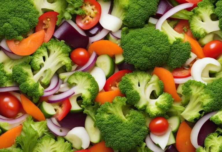 Koľko kalórií má zeleninový šalát?