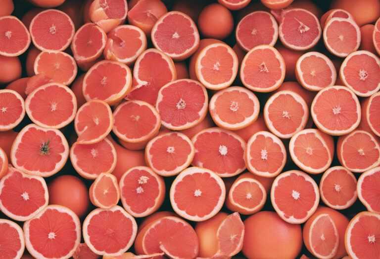 Koľko kcal má grapefruit?