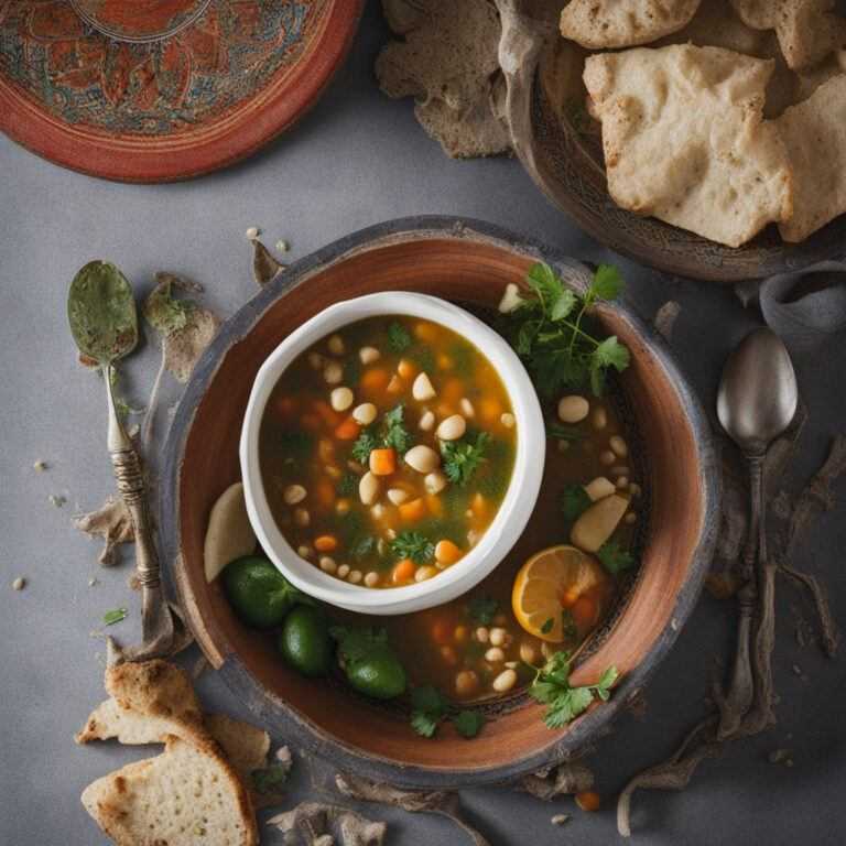Marocká hŕstková polievka