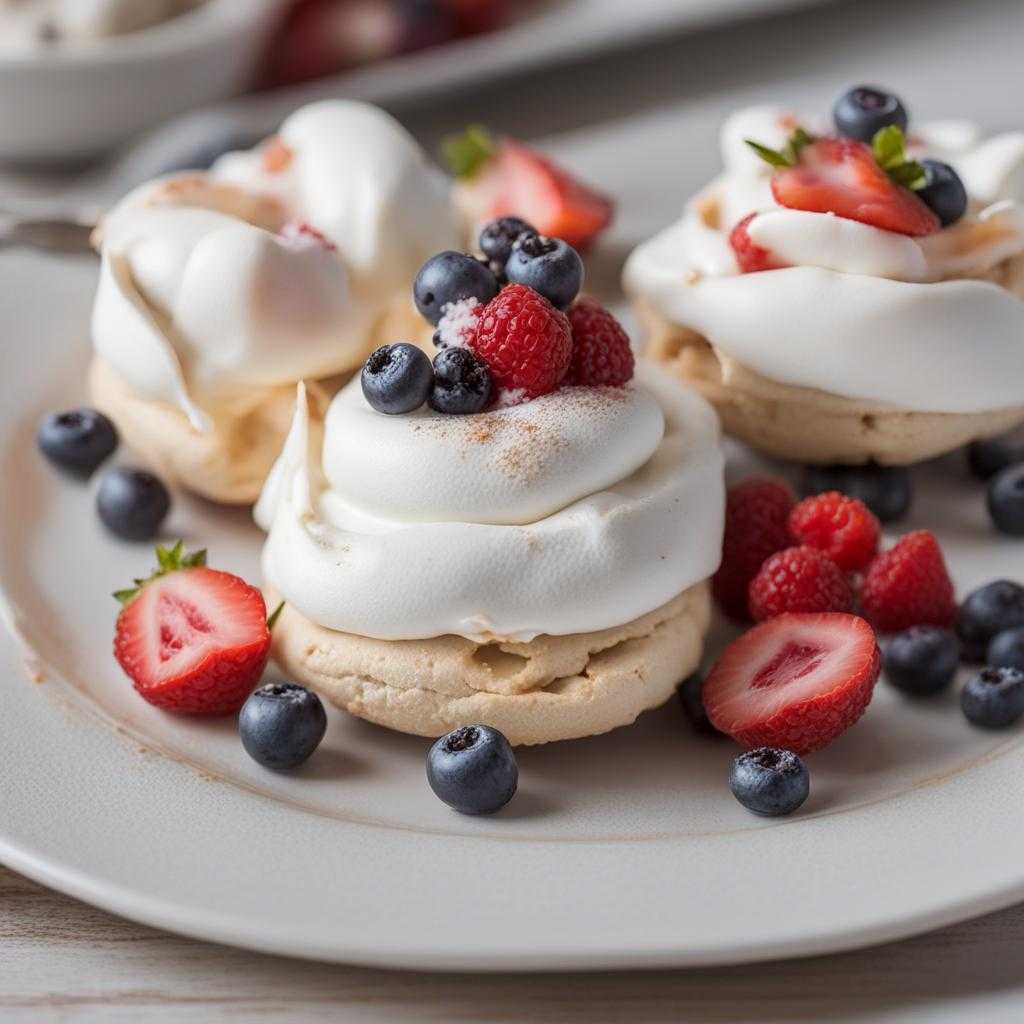 Mini Pavlova torta recept