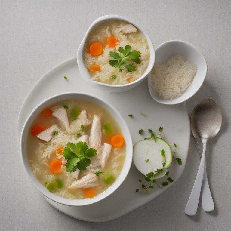 Super rýchla kuracia polievka s ryžou