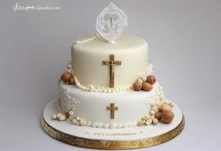 Sväté prijímanie torty na prijimanie