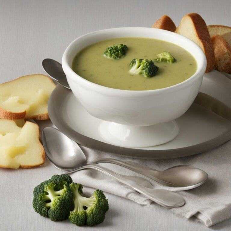 Sýta brokolicovo-zemiaková polievka