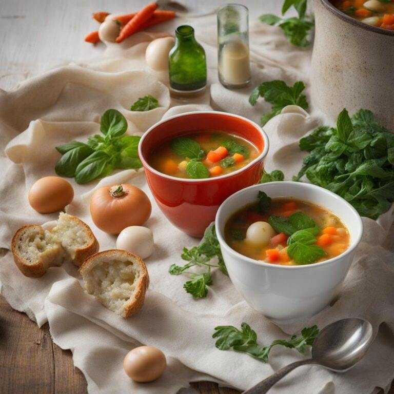 Talianska zeleninová polievka (Acquacotta)