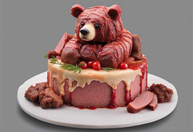 Torta Máša a medveď