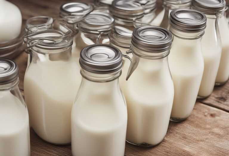 Ako skladovať odsaté mlieko?