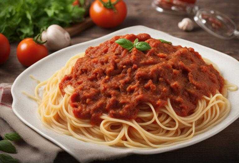 Bolónska omáčka na špagety – mimibazár