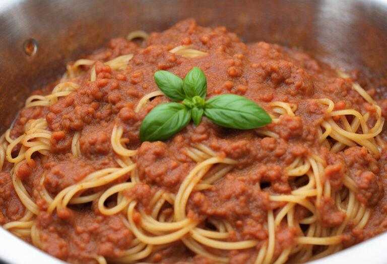 Bolónska omáčka na špagety – recept
