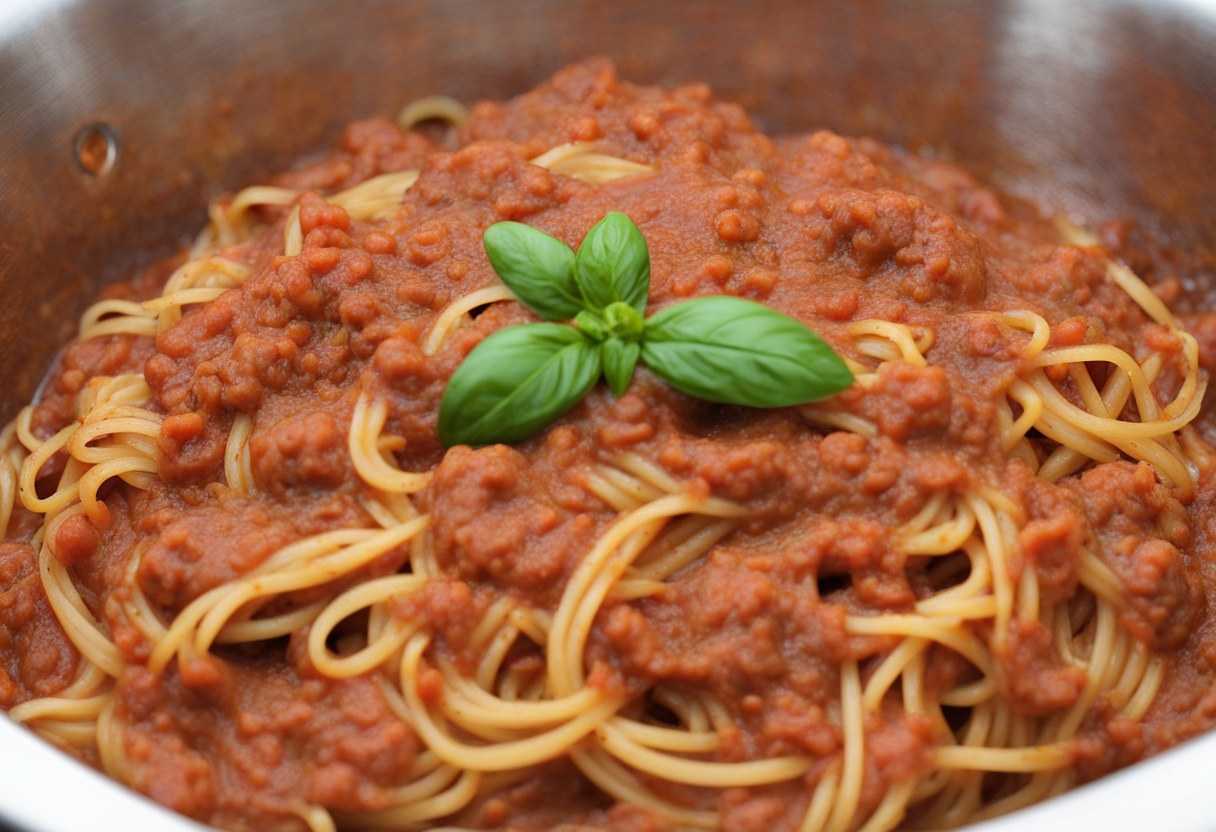 Bolónska omáčka na špagety - recept