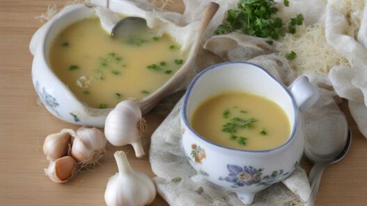 Cesnaková polievka - kuchyňa Lídla