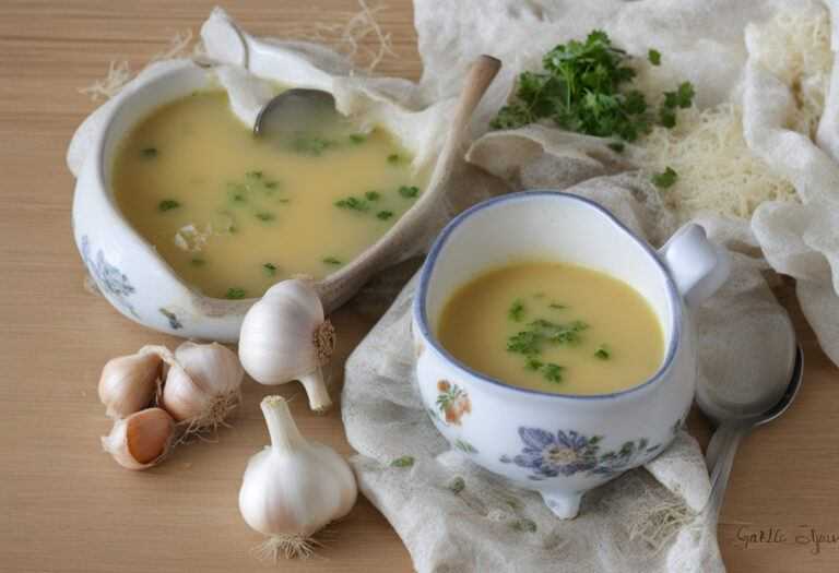 Cesnaková polievka – kuchyňa Lídla