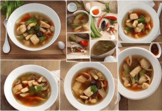 Čínska sladkokyslá polievka