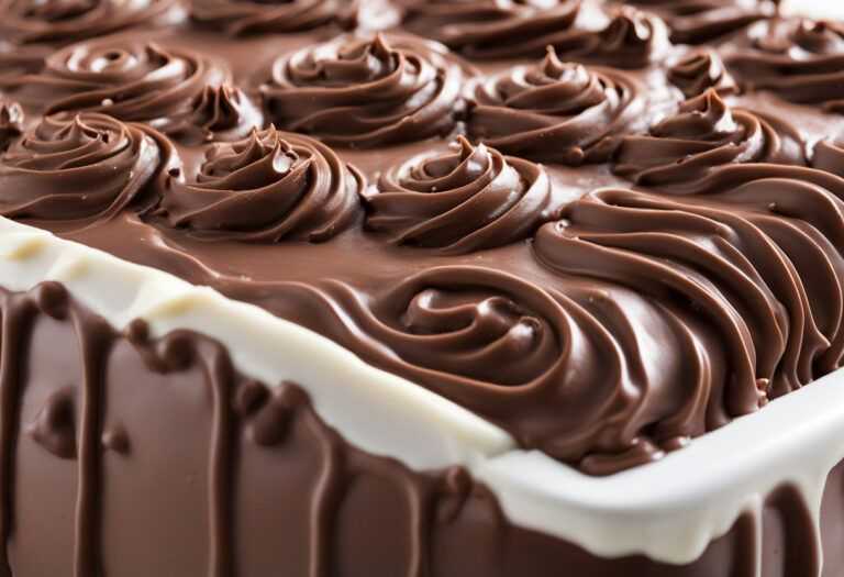 Čokoládová poleva na koláč ktorá sa neláme