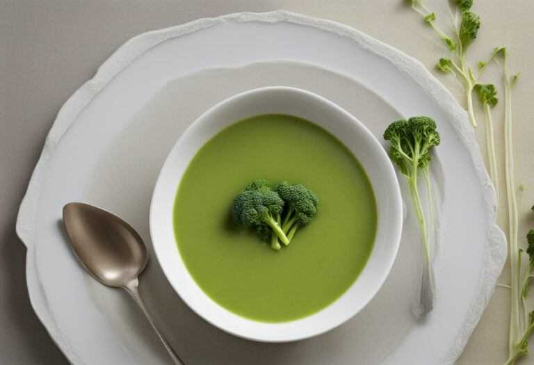 Detská brokolicová polievka