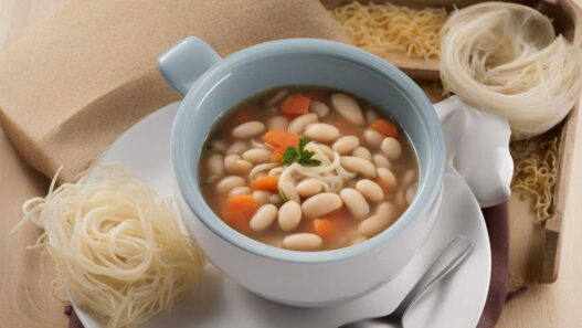 Fazuľová polievka s rezancami mimibazar