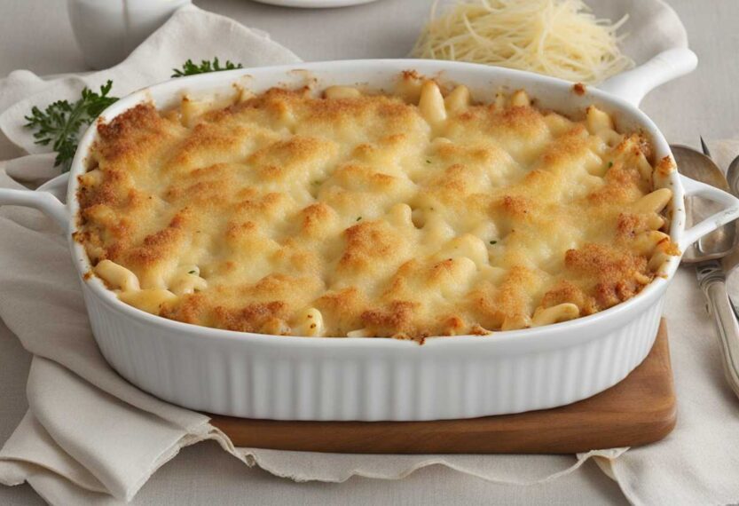 Gratinované makaróny - Macaroni au gratin