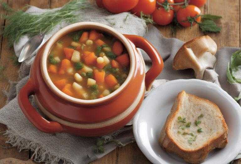 Hustá zeleninová polievka recept