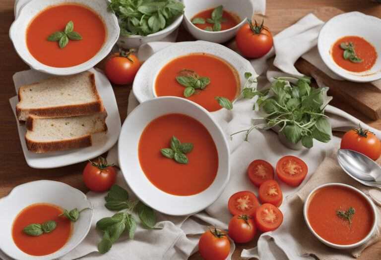 Jednoduchá paradajková polievka