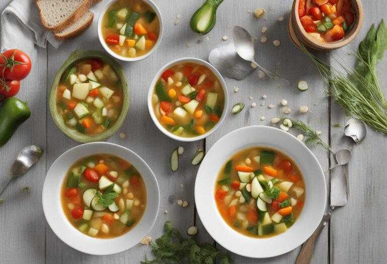 Letná zeleninová polievka recepty