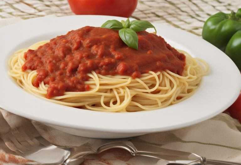 Omáčka na špagety – recept
