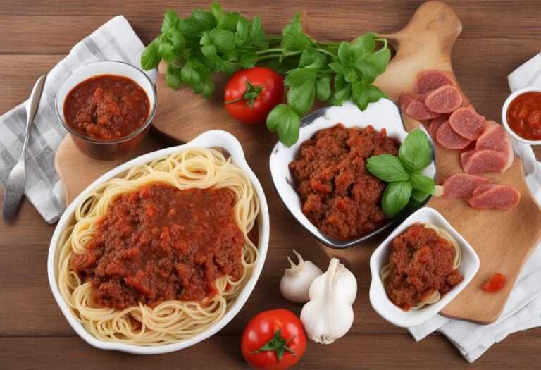 Omáčka na špagety s mletým mäsom