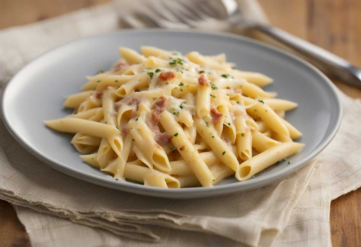 Penne a la Carbonara recept